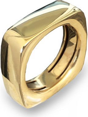 LABRIORO Δαχτυλίδι από Ασήμι 925 Gold (Μέγεθος:54) Art.1047