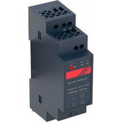 Τροφοδοτικό ράγας 12V / 28W / 2A με 1 κανάλι εξόδου σε μαύρο χρώμα