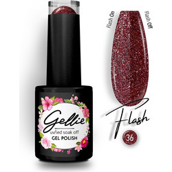 Gellie Flash 36 Glitter Ημιμόνιμο Βερνίκι Νυχιών