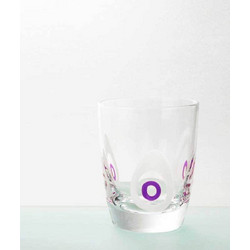 Cryspo Trio Σετ Ποτήρια Ουίσκι Γυάλινα Poua Amethyst 350ml 6τμχ 52.112.52