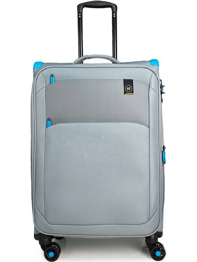 BG Berlin BG0030924 Βαλίτσα Μεσαία 68x43x27cm με 4 Ρόδες Γκρι