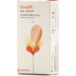 Epsilon Health Donafil Ovules Κολπικά Υπόθετα 10τμχ