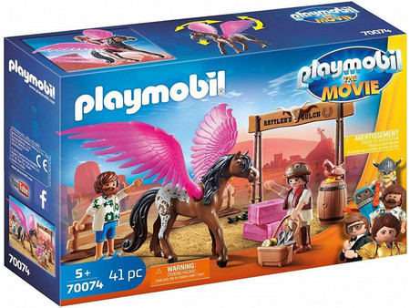 Playmobil The Movie Η Μάρλα & ο Ντελ Στην Άγρια Δύση για 5+ Ετών 70074