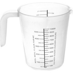 Πλαστικός Δοσομετρητής Κουζίνας 1000ml (136513)