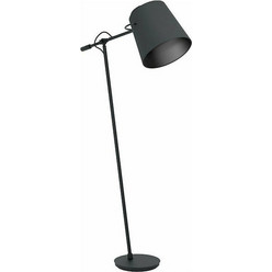Μοντέρνο Φωτιστικό Δαπέδου Μαύρο 30xH153cm 1xE27 Eglo Granadillos 39867