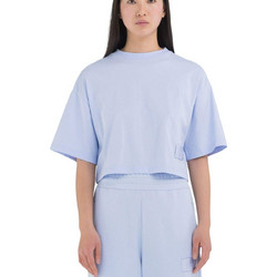 Μπλούζα Κοντομάνικη Replay Piece Dyed Heavy W3798M.000.23608P-667-BRIGHT PERIWINKLE Γυναικείο