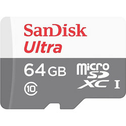 Sandisk Ultra microSDXC 64GB Class 10 U1 UHS-I A1 100MB/s