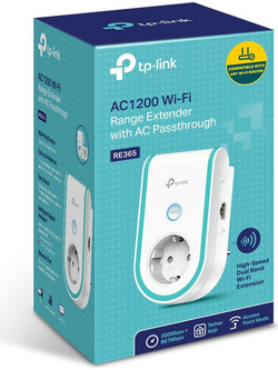 TP-Link RE365 V1 Wi-Fi Extender Dual Band (2.4 & 5GHz) 100Mbps