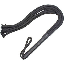 Ohmama Fetish Rope Flogger Μαστίγιο Μαύρο