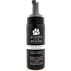 Always Your Friend Paws Dry Clean Foam Shampoo 150ml