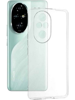 Techsuit Clear Silicone Θήκη (Honor 200 Pro) Διάφανο