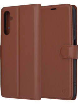 Techsuit Leather Folio - θήκη για Samsung Galaxy A05s - Καφέ