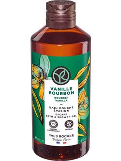 Yves Rocher Bourbon Vanilla Sensual Bath & Shower Gel 400ml