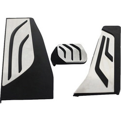Πεντάλ Αλουμινίου Κουμπωτά Και Footrest Για Bmw F20 11+ , F22 14+ , F30 11+ ,F32 13+ Αυτόματο Σετ 3 Τεμάχια KPBM01 BMW CΑRΝΕR