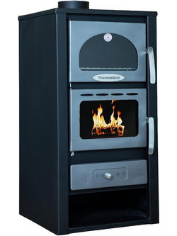 Thermosteel X60 Ατσάλινη Ξυλόσομπα με Φούρνο 13.5kW