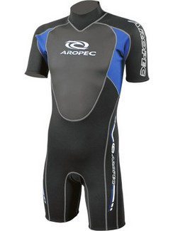 Aropec Black/Blue Ολόσωμη Στολή Κατάδυσης Neoprene για Αυτόνομη Κατάδυση 2mm