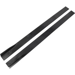Universal Side Lip - Πλαϊνή Αεροτομή Αυτοκινήτου 2m 4τμχ OEM HW-0131 - Μαύρο