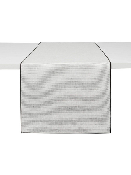Coincasa ράνερ τραπεζαρίας με contrast τελείωμα 140 x 40 cm - 007409709 Μαύρο