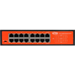 Wi-Tek WI-SG116D V2 Unmanaged L2 Switch με 16 Θύρες Ethernet 1000Mbps