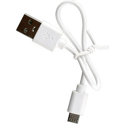 MICRO USB-A DEVICES - USB-A ΦΟΡΤΙΣΤΗΣ 1.5A 0.22m WHITE VOLTE-TEL