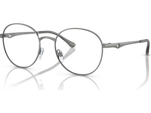 Emporio Armani 1144 Σκελετός Γυαλιών Οράσεως Μεταλλικός Ασημί