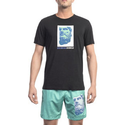 Bikkembergs - Ανδρικό T-shirt Κοντομάνικο BKK1MTS03-BLACK Μαύρο