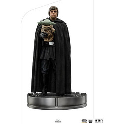 Iron Studios Star Wars The Mandalorian Luke Skywalker & Grogu 21cm