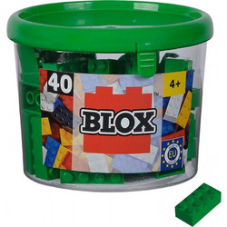 Simba Blox 40 Green 8 Pin Bricks In Box (104114537)