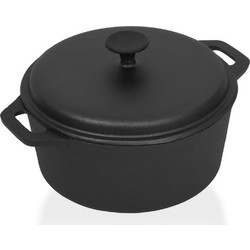 vidaXL Μαντεμένια Κατσαρόλα 26.5cm 313362