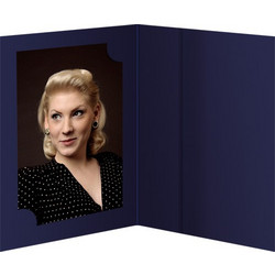 1x100 Daiber Folders , blue for passport pictures, 3 sizes