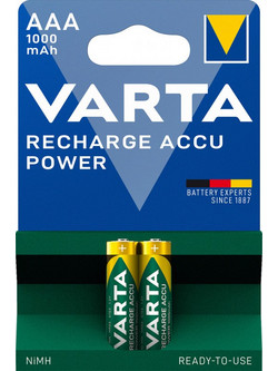 Varta Rechargeable Accu AAA 1000mAh 2τμχ