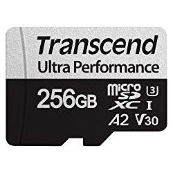 Transcend 340S microSDXC 256GB Class 10 U3 V30 UHS-I A2