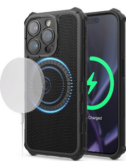 Elago Magnetic Armor - Ανθεκτική MagSafe Θήκη Σιλικόνης - Apple iPhone 15 Pro - Black (ES15MSAM61PRO-BK)