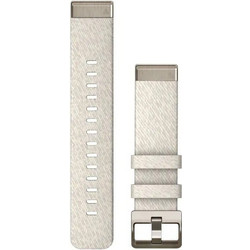 Garmin QuickFit 20mm Λουράκι Υφασμάτινο Cream / Soft Gold (Approach / D2 / Descent / Epix / Fenix / Instinct )