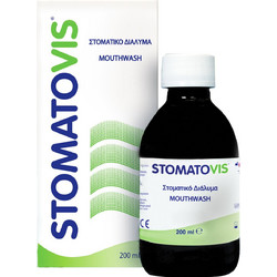 PharmaQ Stomatovis Στοματικό Διάλυμα Κατά της Ουλίτιδας & της Περιοδοντίτιδας 200ml