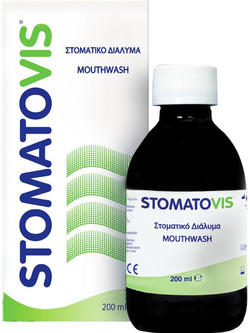 PharmaQ Stomatovis Στοματικό Διάλυμα Κατά της Ουλίτιδας & της Περιοδοντίτιδας 200ml