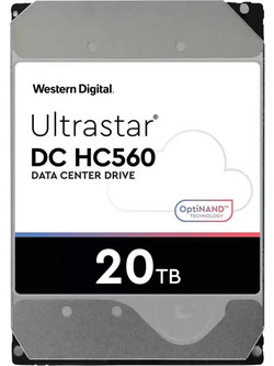 Western Digital Ultrastar 20TB HDD Σκληρός Δίσκος 3.5" SAS 3 7200rpm με 512MB Cache