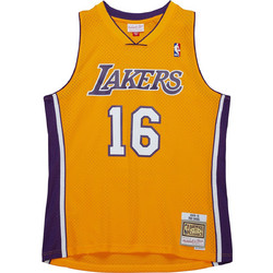 Mitchell & Ness Pau Gasol Los Angeles Lakers Φανέλα Μπάσκετ NBA SMJY7609-LAL09PGALTGD