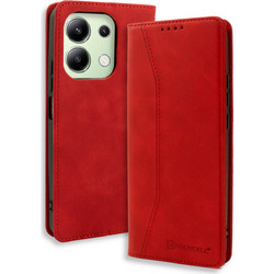 Bodycell Book Case Θήκη Πορτοφόλι Red (Xiaomi Redmi Note 13 4G)
