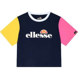 Ellesse Flar Παιδικό Crop Top Κοντομάνικο Navy Μπλε S4M14504-429