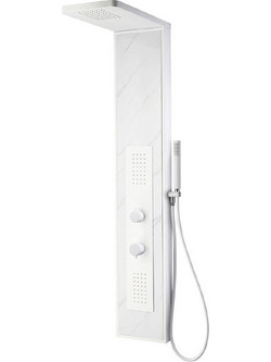 Karag Elli S9237-5 White Στήλη Υδρομασάζ