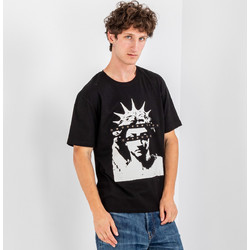 Tee Library Statue T-Shirt (TDS-09-BT-Black)