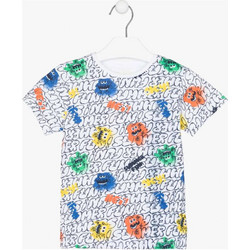 Losan Παιδικό T-Shirt Κοντομάνικο Λευκό 315-1025AL