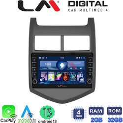 LM Digital ZG4107 Ηχοσύστημα Αυτοκινήτου με Οθόνη Αφής & GPS