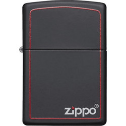 Classic Black and Red Zippo