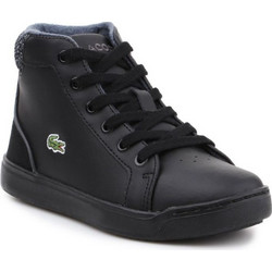 Lacoste Explorateur Lace 317 Παιδικά Sneakers Μποτάκια Μαύρα 7-34CAC0003024
