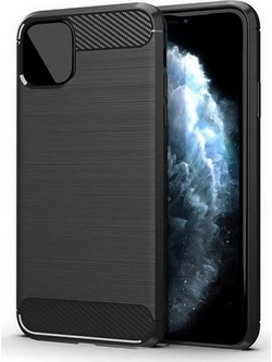 CARBON TPU CASE FOR IPHONE 12 MINI BLACK