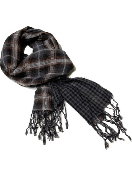 B&apos, Κασκόλ 26-501-004 015 DK GREY