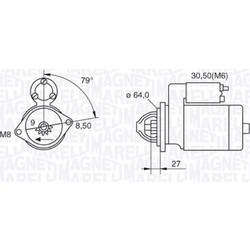Magneti Marelli Μίζα - 063280045010
