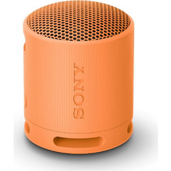 Sony SRS-XB100D Αδιάβροχο Ηχείο Bluetooth με Ραδιόφωνο Πορτοκαλί